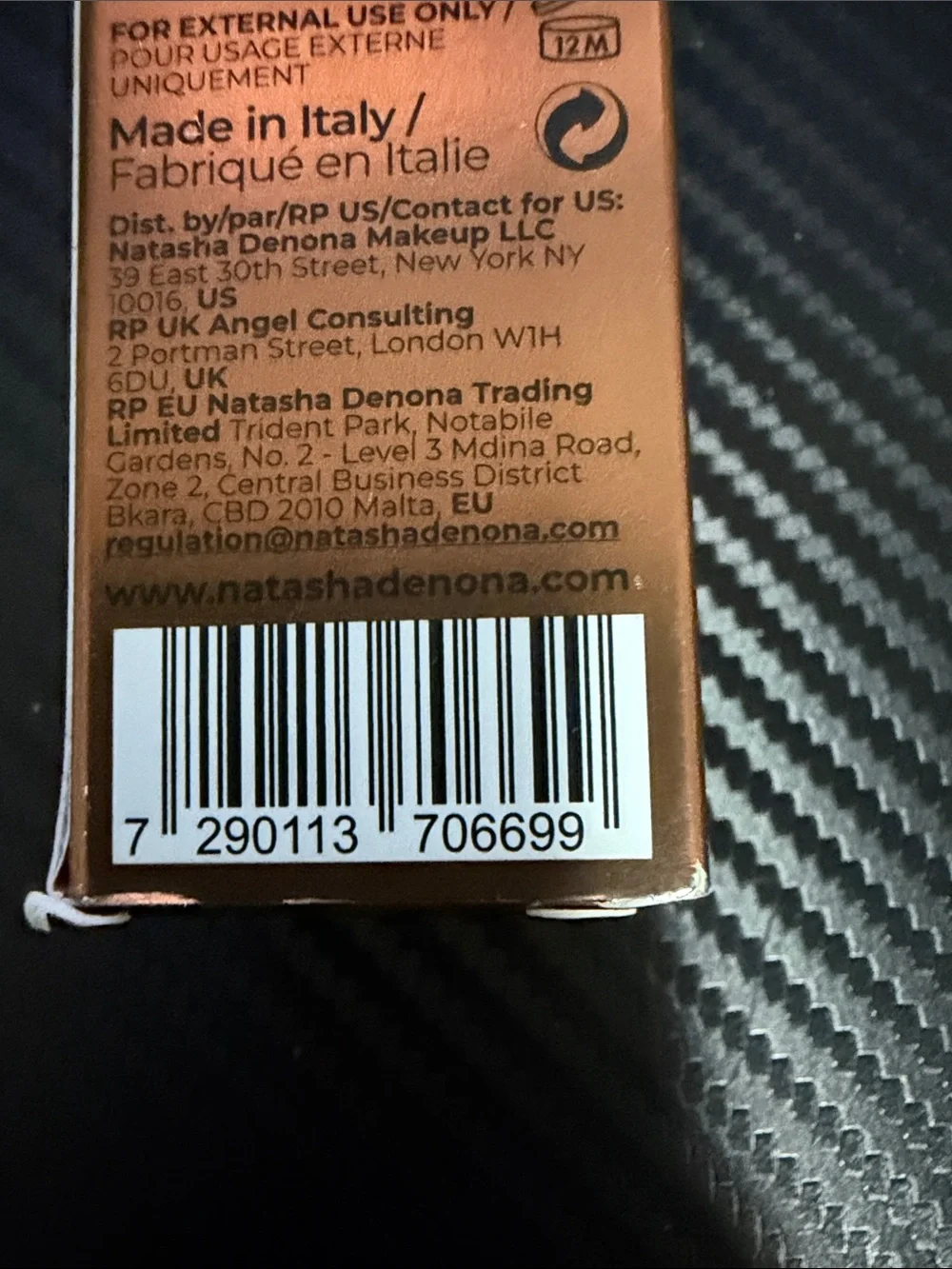 Natasha Denona Hy-Sculpt Liquid Bronzer – Color: Bonfire Medium Warm NIB! 0.47oz